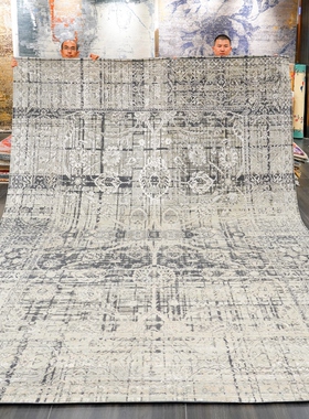 天匠手工羊毛地毯印度进口别墅客厅羊毛地毯273x366cm
