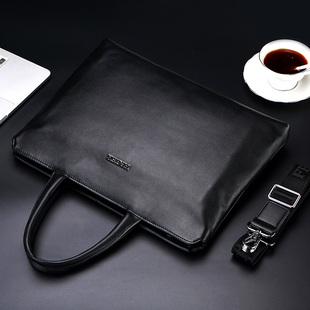 【多件定制专用】斐格头层牛皮手提包商务公文包男士包包律师包