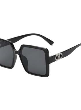 亏本清仓太阳镜海边墨镜女防紫外线高级感gm夏黑色眼镜时尚复古