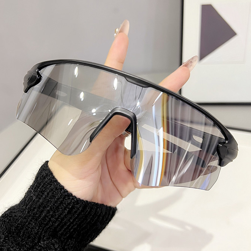 骑行太阳镜男开车防紫外线强光驾驶墨镜钓鱼户外运动跑步方形眼镜