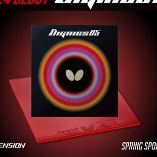 【锐力体育】正品行货刮码D05D64D80D09玫瑰乒乓球套胶胶皮