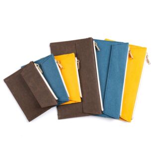 新款旅行者笔记本tn水洗拉链袋文件收纳袋名片袋文件袋现货