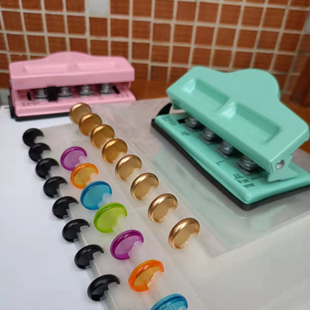 Bind Holes碟片装 Mushroom 订环活页T蘑菇孔打孔器 Punch Disc