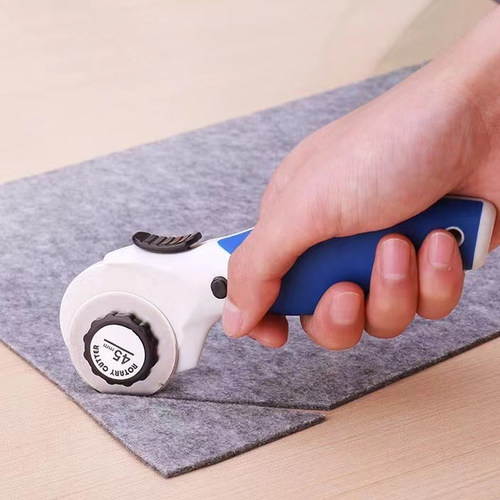 Cloth Paper cutting可切5mm厚滚刀布料纸张地毯圆刀美工裁剪刀