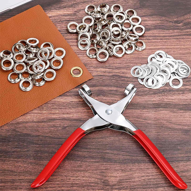Blooming Eye Buckle Tool Set Fix 6/12mm开花气眼扣钳子冲套装