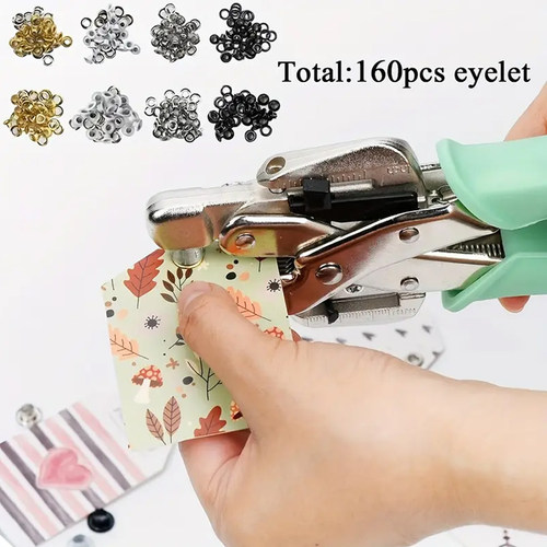 3mm5mm换头鸡眼钳打孔压扣