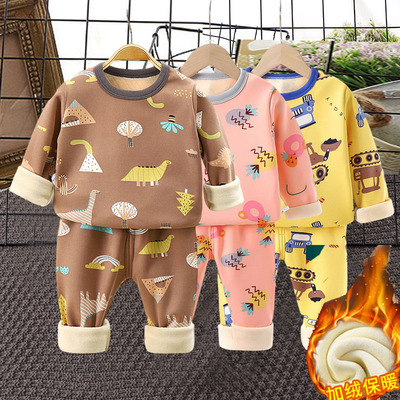 今日秒杀可外穿加绒保暖内衣套装