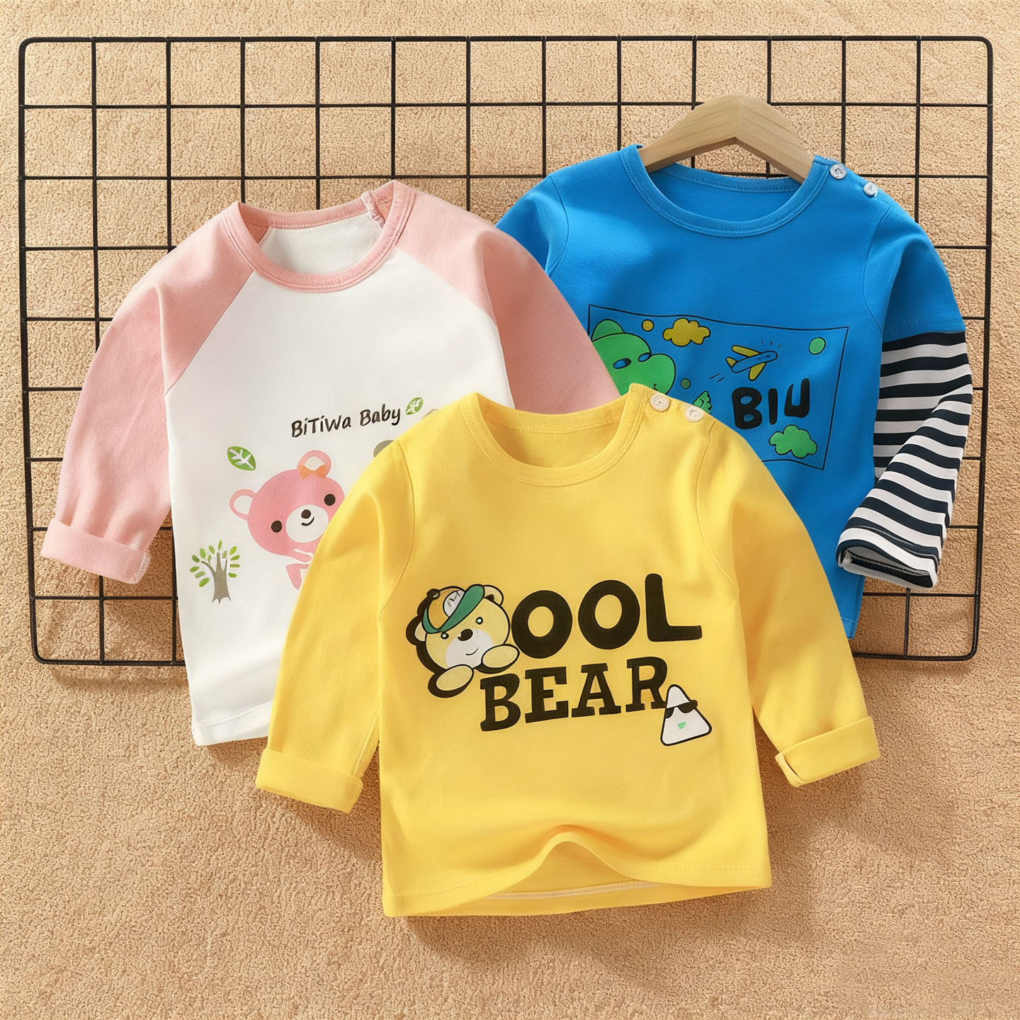 今天秒杀洋气纯棉a类长袖T恤