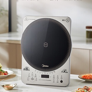 美 2200W猛火爆炒触控电磁灶CLC2215S 电磁炉家用大面板2025新款