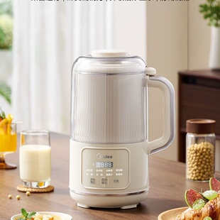 美的破壁机家用全自动小型轻静音无渣免煮免滤豆浆机DJ12B-YC23