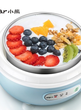 小熊酸奶机SNJ-C10H1家用小型全自动迷你智能自制酸奶发酵一体机