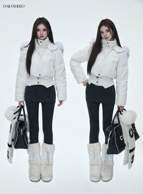 Dailyshero*Clean fit白女屁帘裤——天丝羊毛版！半裙式一体裙裤