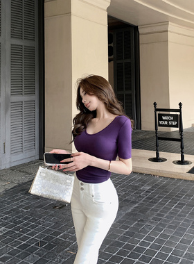 限量【有点小钱的T】3分袖版！来懂一下低调姐感feel的tee