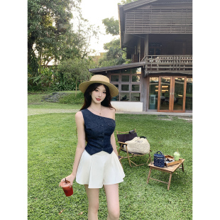 A字摆短裤 限量 巨藏肉 有点公主裙摆 软软感裙裤