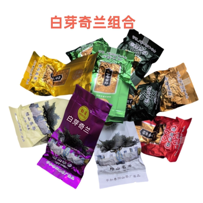彭溪阳山白芽奇兰茶手工高火炭香中火兰香清香品鉴试喝样品组合