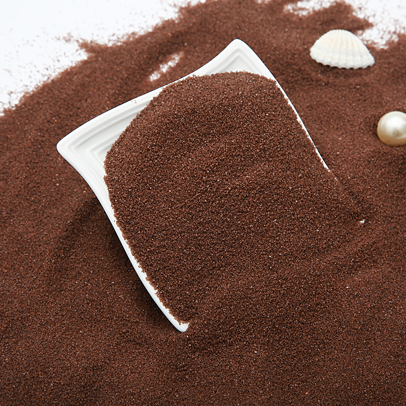 （1KG）咖啡色沙子细沙烟灰缸专用灭烟沙造景装饰彩沙细沙