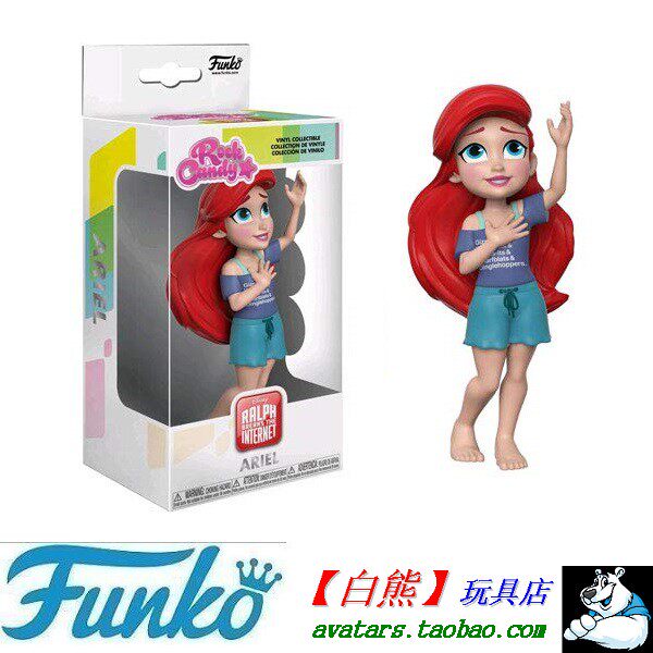 现货 funko pop rock candy 小美人鱼 mermaid ariel 爱丽儿