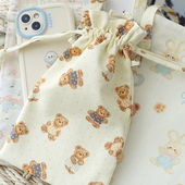 旅行出行手机小挎包斜挎手机包 可爱遛弯散步手机袋随身迷你小包