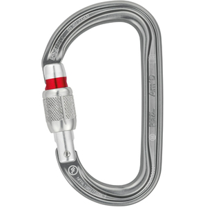 PETZL攀索AmD锁扣安全钩D型主锁登山扣快挂轻量化铝合金D型锁扣