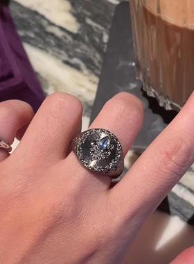 小红书爆款幽兰莺尾花戒指