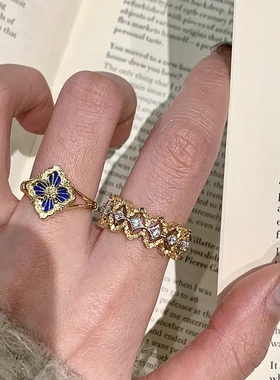 镂空蕾丝花边戒指女2025新款