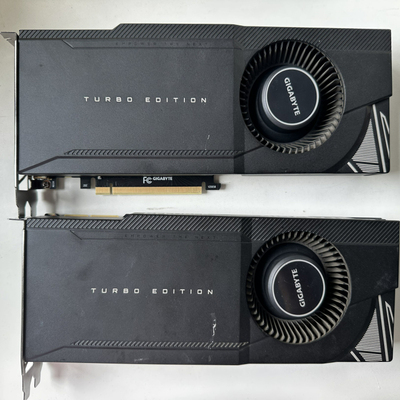 技嘉 RTX3090 24G TURBO 24G涡轮双宽深度学习GPU服务器显卡