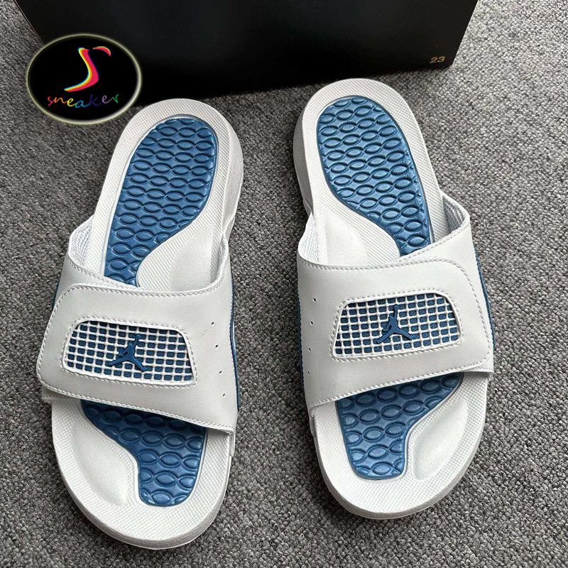 JORDAN HYDRO 4 GS AJ4 男女缓震魔术贴运动休闲拖鞋 532226-141