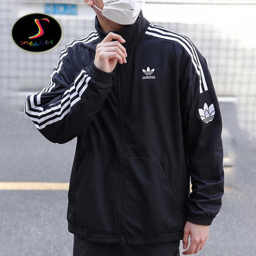 ADIDAS男女运动休闲立领夹克外套