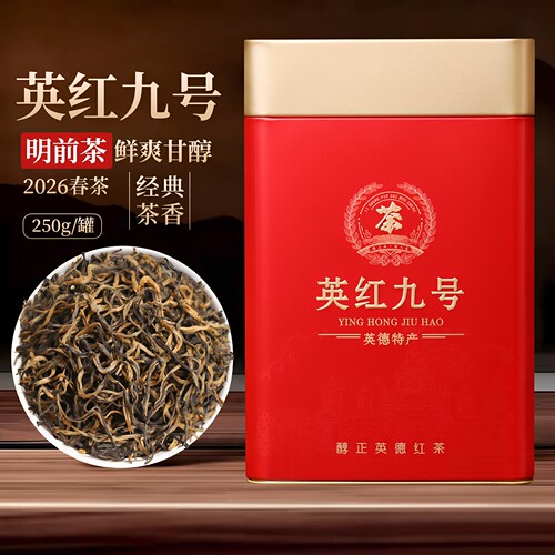英红九号明前春浓香型红茶