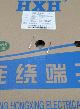 红星接插件 L6.2-PT连带端子压线簧片HX62001-PT 2500只/盘=150元