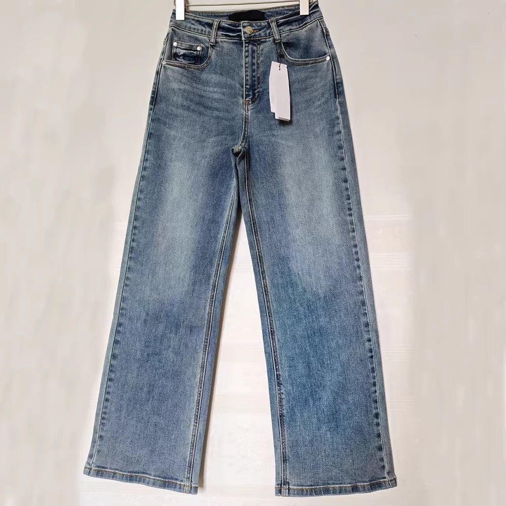 美系K尔  女士水洗弹力棉高腰直筒休闲牛仔长裤,女装/女士精品,牛仔裤,淘宝优惠券,粉丝福利购,淘宝优惠卷