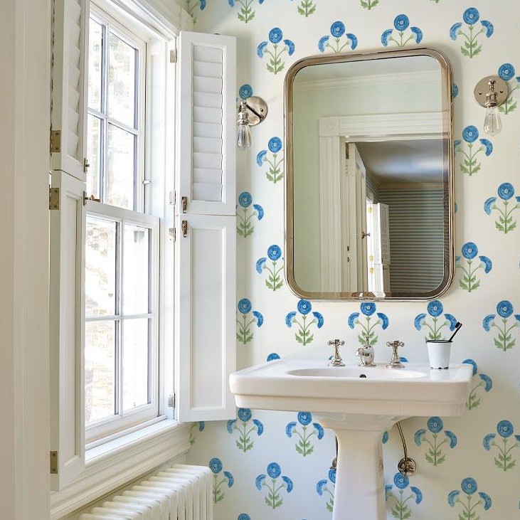 英国设计壁纸 可爱碎花 卧室书房公主房满铺环保个性高端墙纸