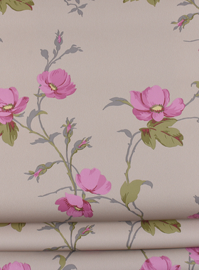 瑞典原装进口墙纸美式大花 卧室背景满铺环保壁纸 ECO wallpaper