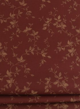 现货 美国原装进口壁纸 SM21576 红色系田园 背景墙 环保纯纸墙纸