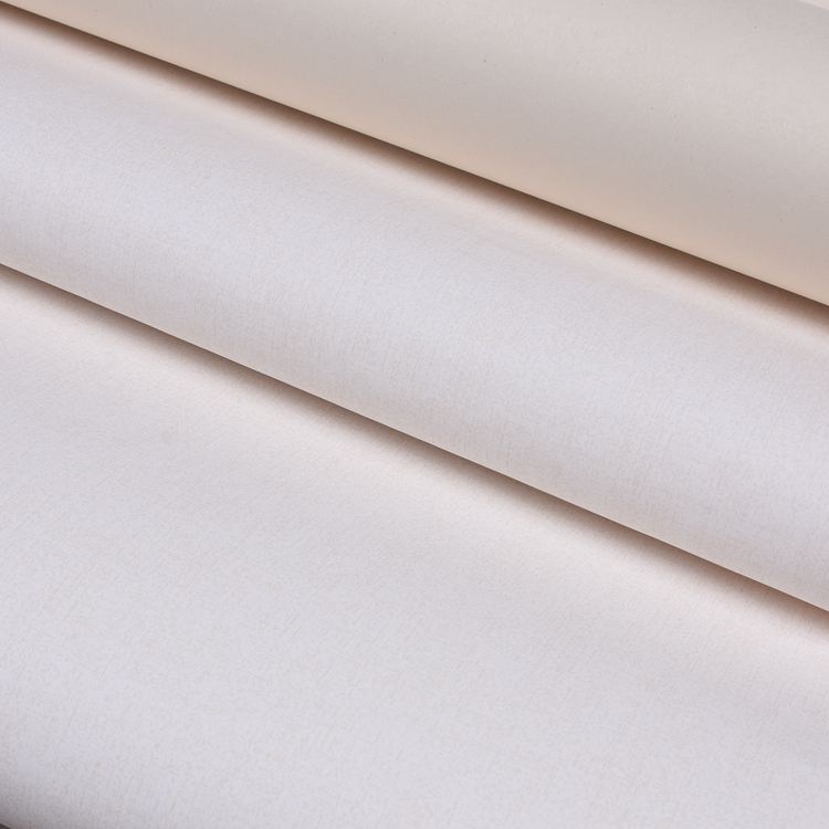 瑞典进口墙纸 简约素色 卧室客厅大面积满铺 米色纯色墙纸 特价