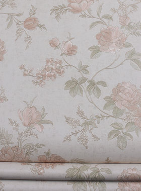 现货 英国原装进口壁纸 美式花朵 田园 FD58672温馨 环保纯纸墙纸