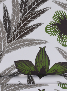 现货特价 瑞典原装进口墙纸ECO wallpaper Falsterbo白底大花纯纸
