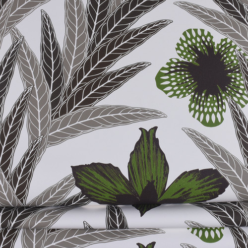 现货特价 瑞典原装进口墙纸ECO wallpaper Falsterbo白底大花纯纸