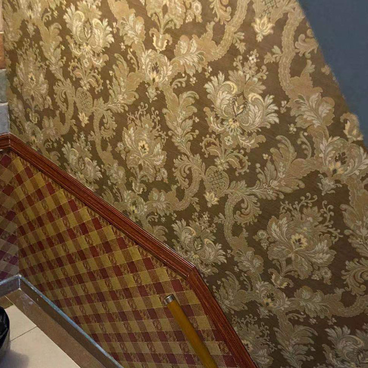 美国原装进口wallquest纯纸墙纸个性大马士革客厅卧室背景墙壁纸