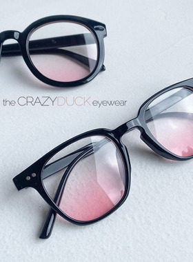 防蓝光复古男女腮红眼镜