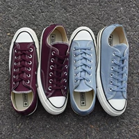 Converse Converse 1970s tiệc thấp màu đỏ nhạt màu xanh tiêu chuẩn Samsung giày nam và nữ 157544C / 157545C - Plimsolls khogiaythethao