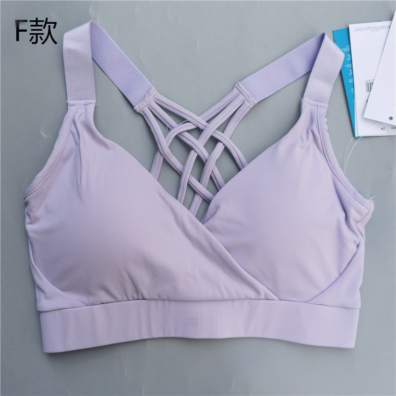 陈雪小女生欧美定型好防震好专业型无钢圈运动内衣文胸跑步打网球