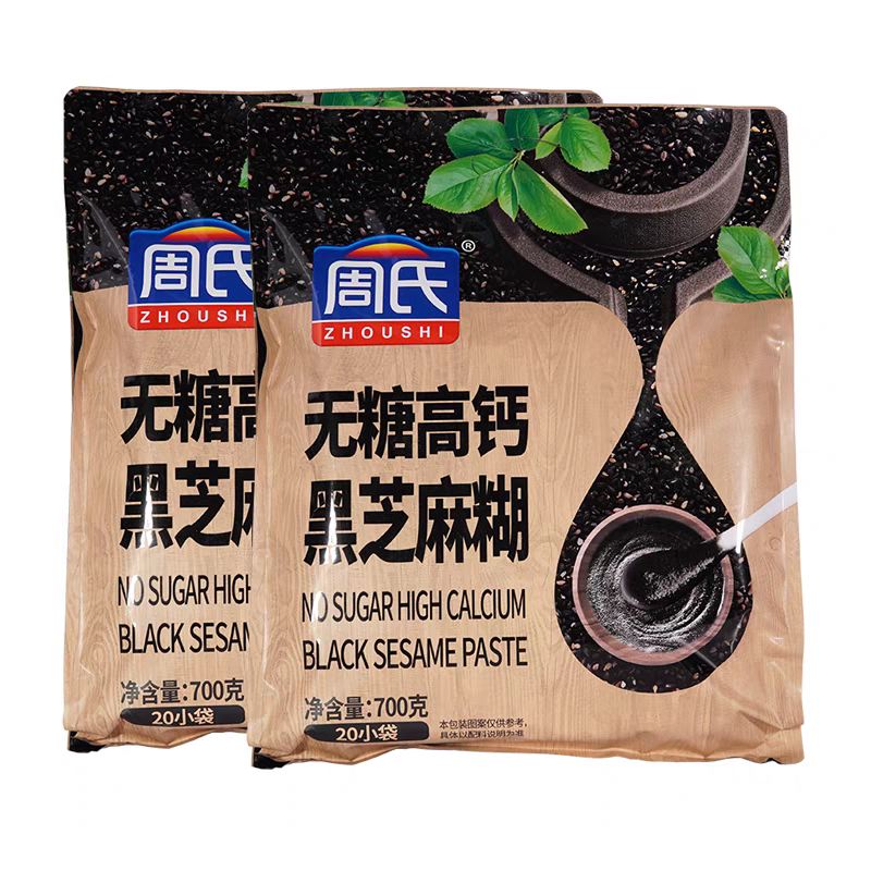 周氏无糖高钙即冲黑芝麻糊