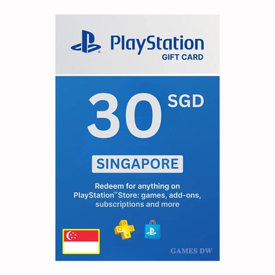 PSNPlusSGD30新加坡元充值卡