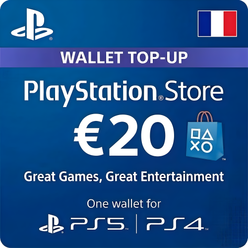 法国PSN充值卡EUR20(FR)Card
