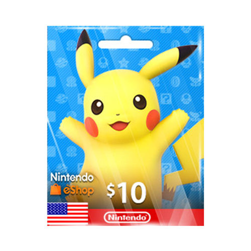 美服任天堂/Nintendo充值卡US$10
