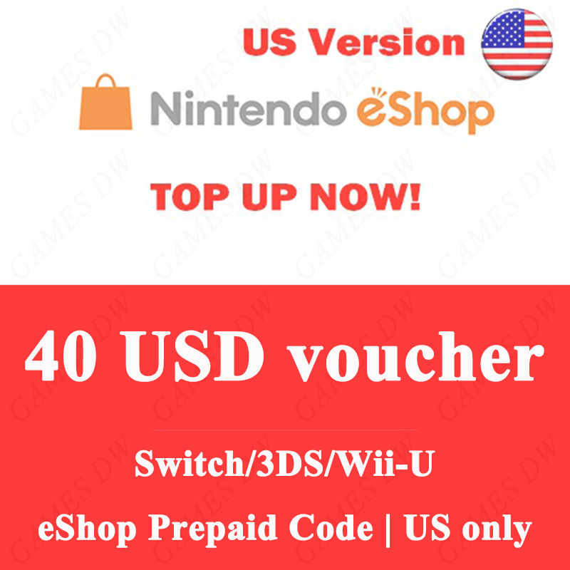美服任天堂点卡Switch2$40USD