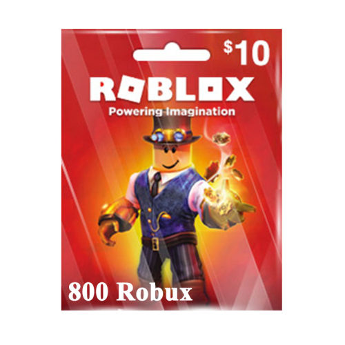 全球ROBLOX充值卡800RobuxUSD10