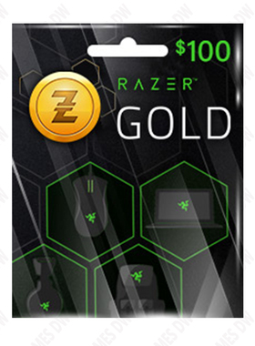 Razer Gold PIN 100USD国际版Razer Global账户100美元 pubg $100