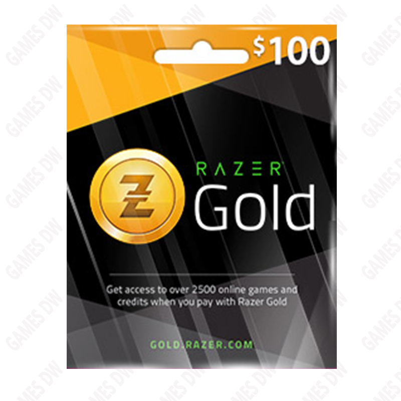 RAZER GOLD 100USD Gift Card雷蛇礼品卡100美元 Rixty Code USA-封面